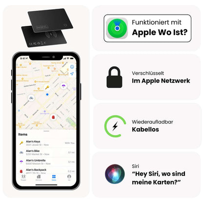 find my tracker also works with siri