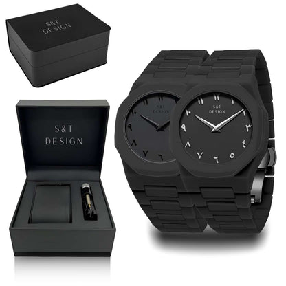 Quarzuhr Herrenuhr Armbanduhr Elegant Herren Uhr (inkl. Armbandkürzer, Ultra leicht (54g), Ultraleicht, Arabische Zahlen, Matt, Rostfrei, Polycarbonat Männer Uhr