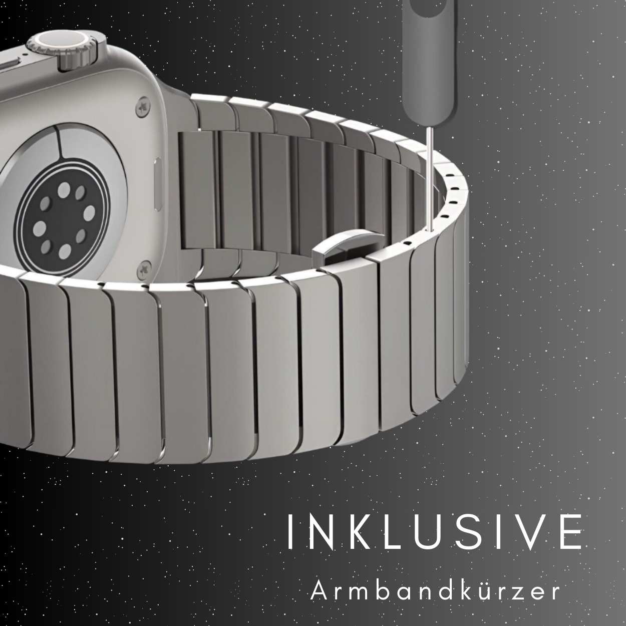 S&T Design Armband kürzen in Titan