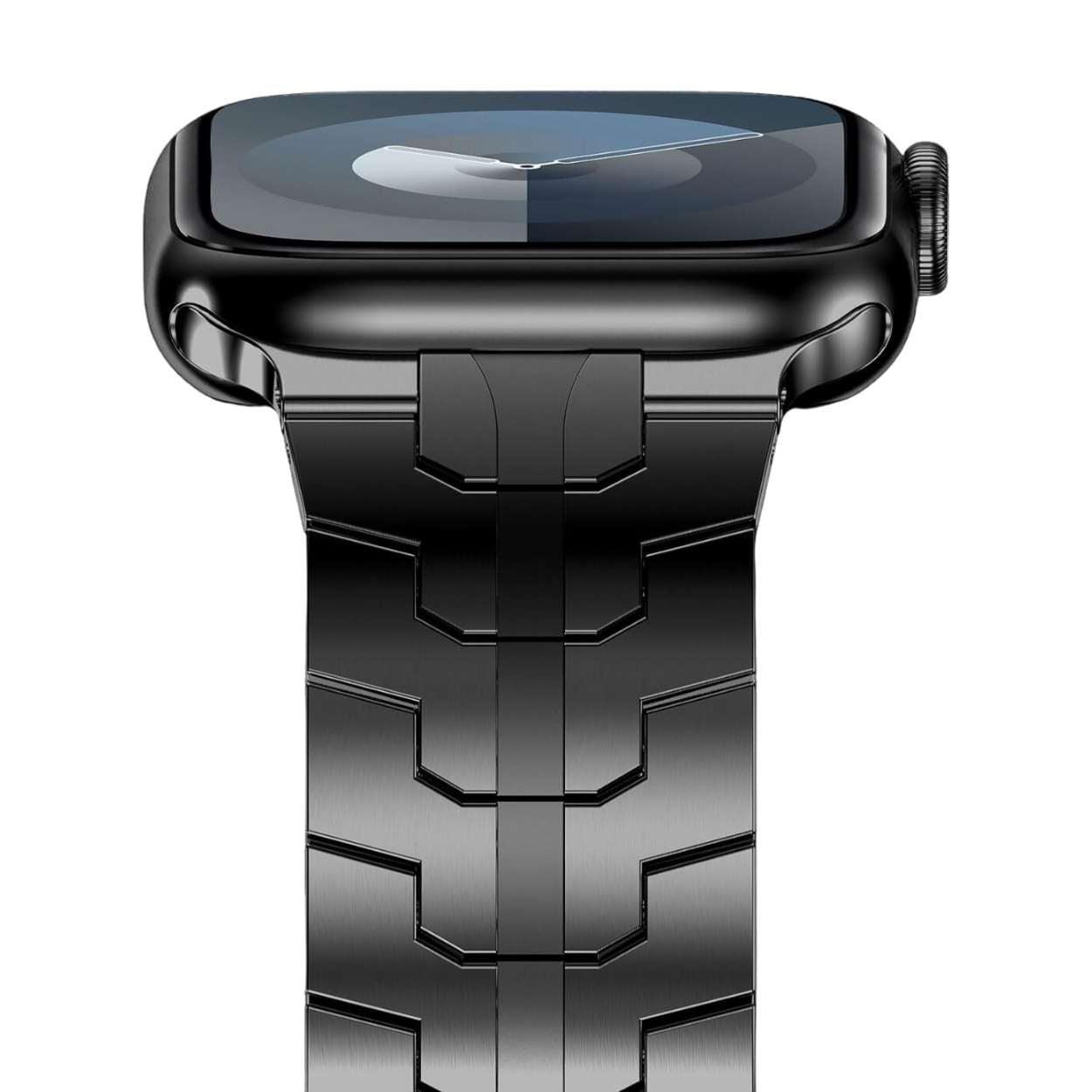 Edelstahl Armband für Apple watch in schwarz