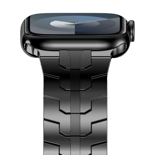 Edelstahl Armband für Apple watch in schwarz