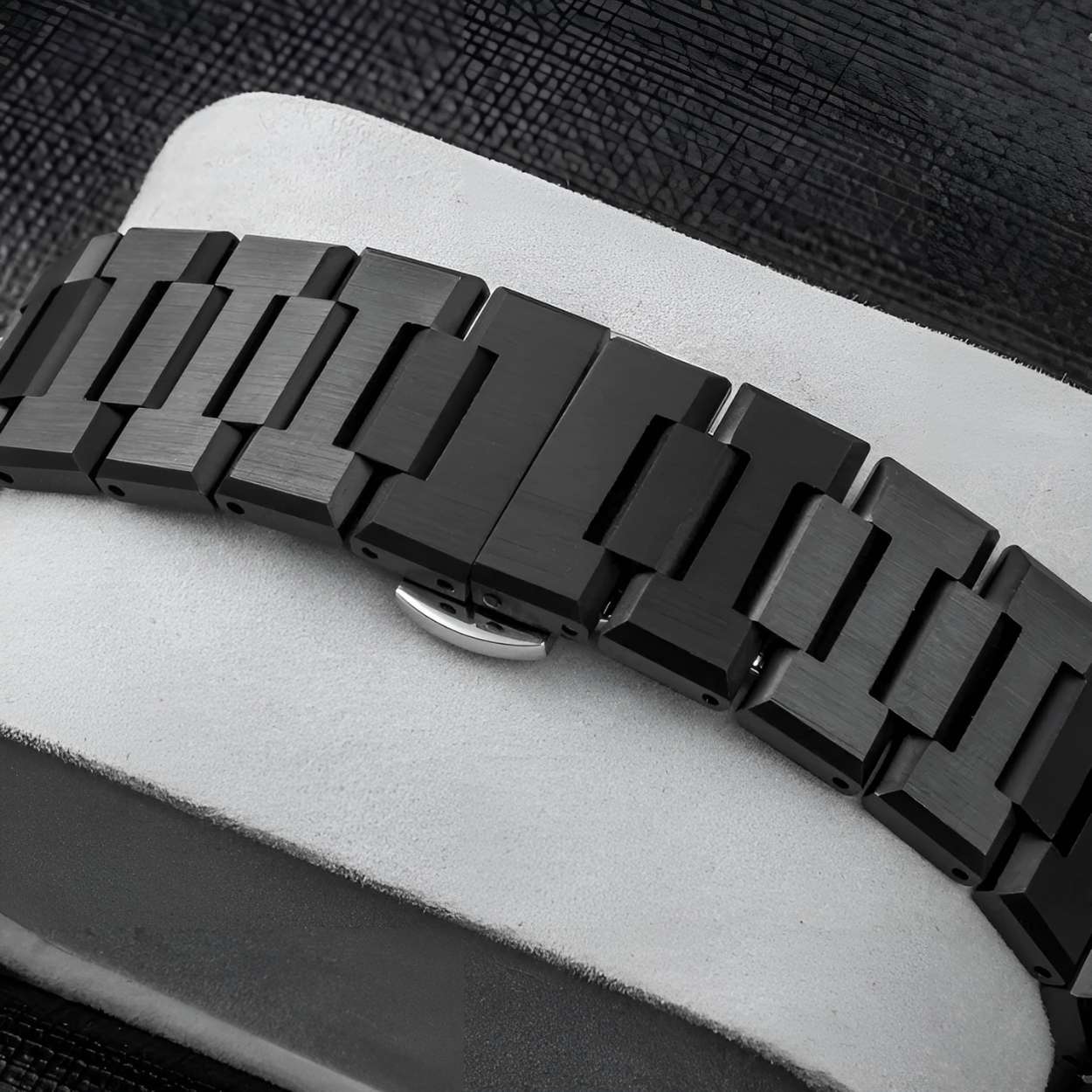 Chronograph Herrenuhr Armbanduhr Elegant Herren Uhr (inkl. Armbandkürzer, Ultra leicht (54g), Ultraleicht, Arabische Zahlen, Matt, Rostfrei, Polycarbonat Männer Uhr