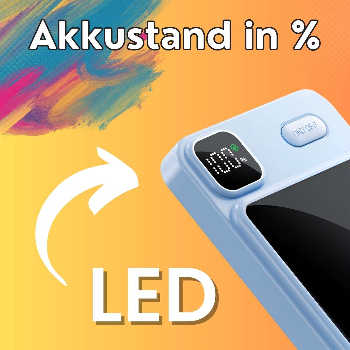 Powerbank with a LED Display 